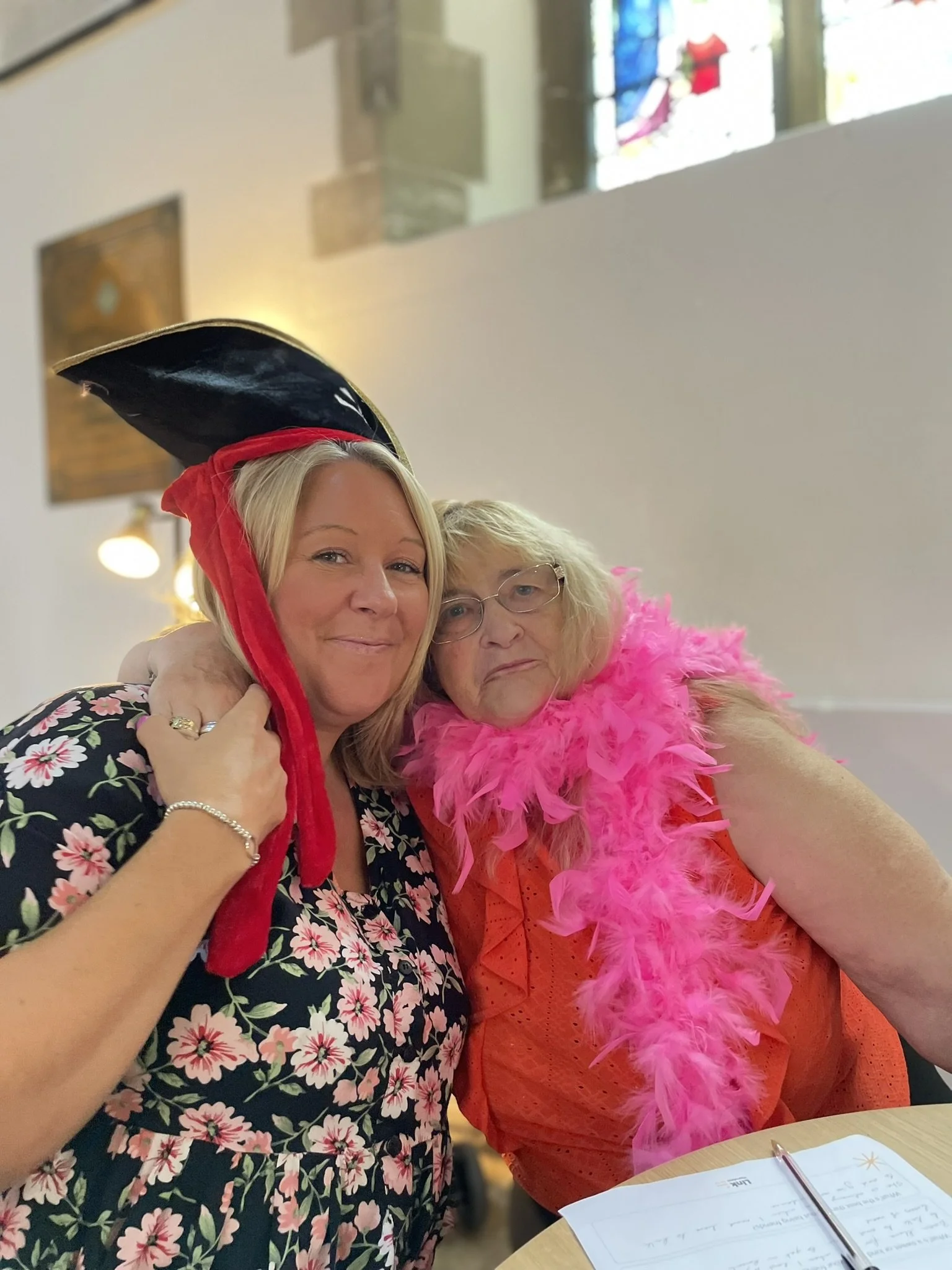 Celebrating friendship at our community pop-up café