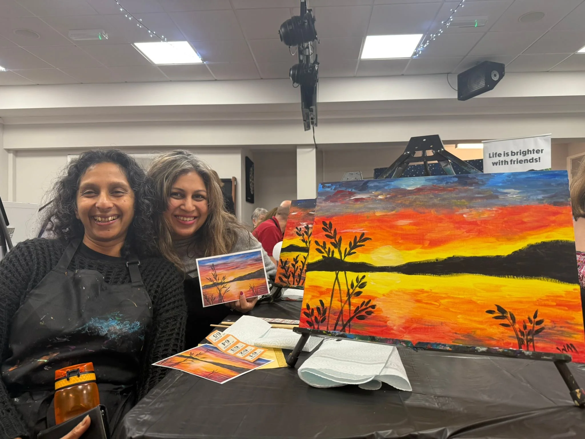 Raising funds with art