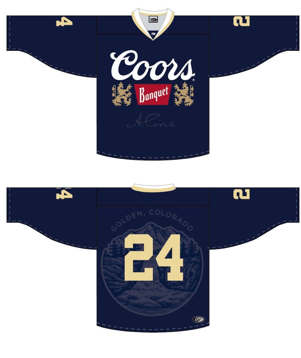 coors hockey jersey