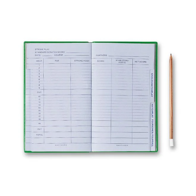 Smythson "Golf Notes" Panama Book