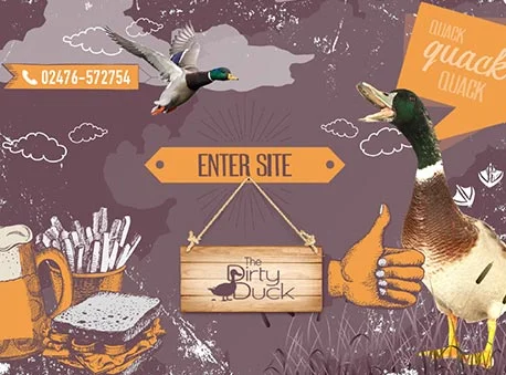 Warwick Uni SU, Dirty Duck Website
