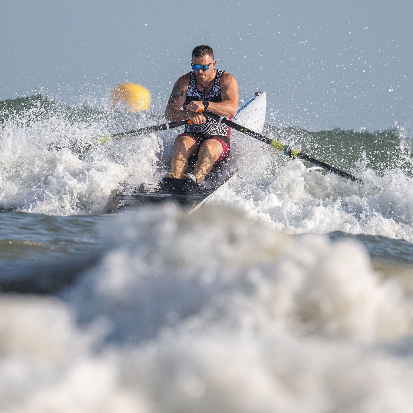 The rowing legend that is @sullivannz hitting some big swell at the World Coastal Rowing Championships 🌊🌊🌊🌊🌊🌊🌊