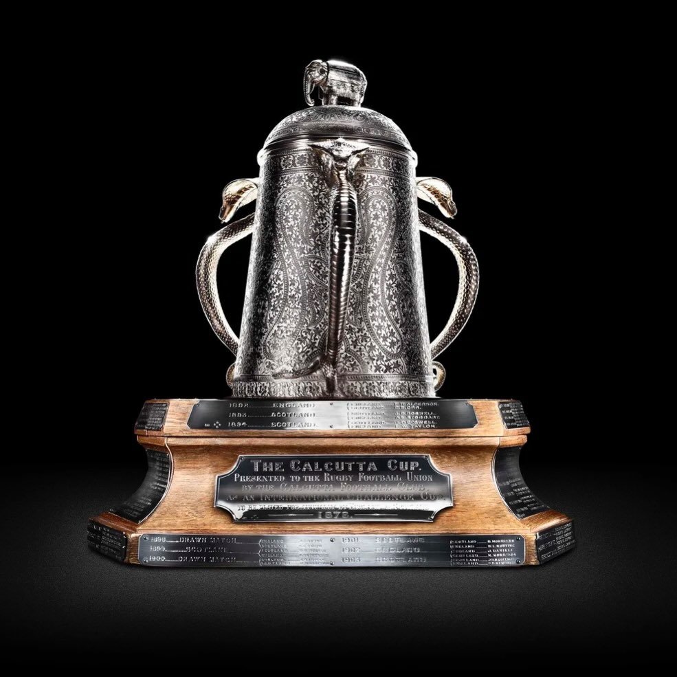 Come on England. Bring it home lads💪 The Calcutta Cup photographed for @wrugbymuseum @imaginatecreative #calcuttacup @englandrugby @scotlandteam #rugby @paul_hill_creative