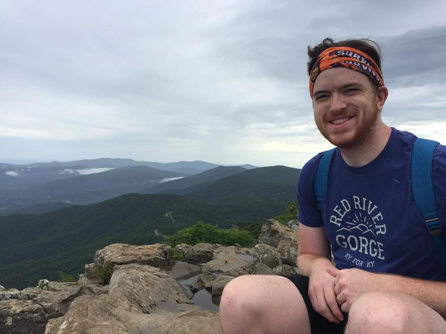 There&rsquo;s no one else I&rsquo;d rather summit mountains, sing conversations to the tune of Country Roads for hours on end, stand in the spray of waterfalls, and hike over 15 miles with. Thanks for legally binding yourself to be my adventure partn