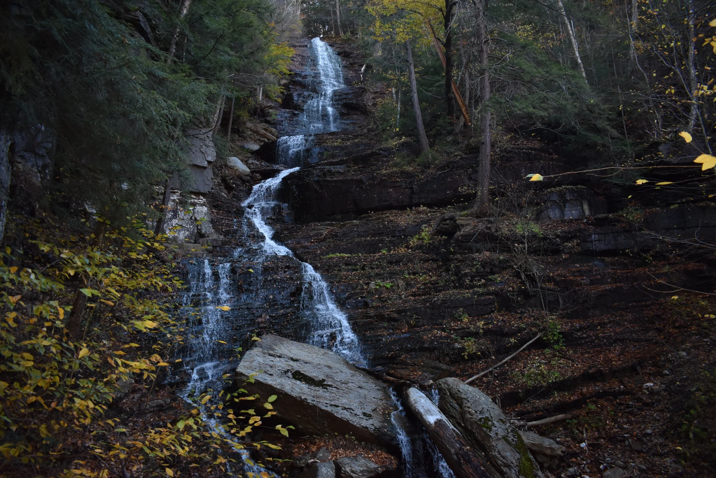 Fall Hikes: Lye Brook Falls Trail (Manchester, VT)