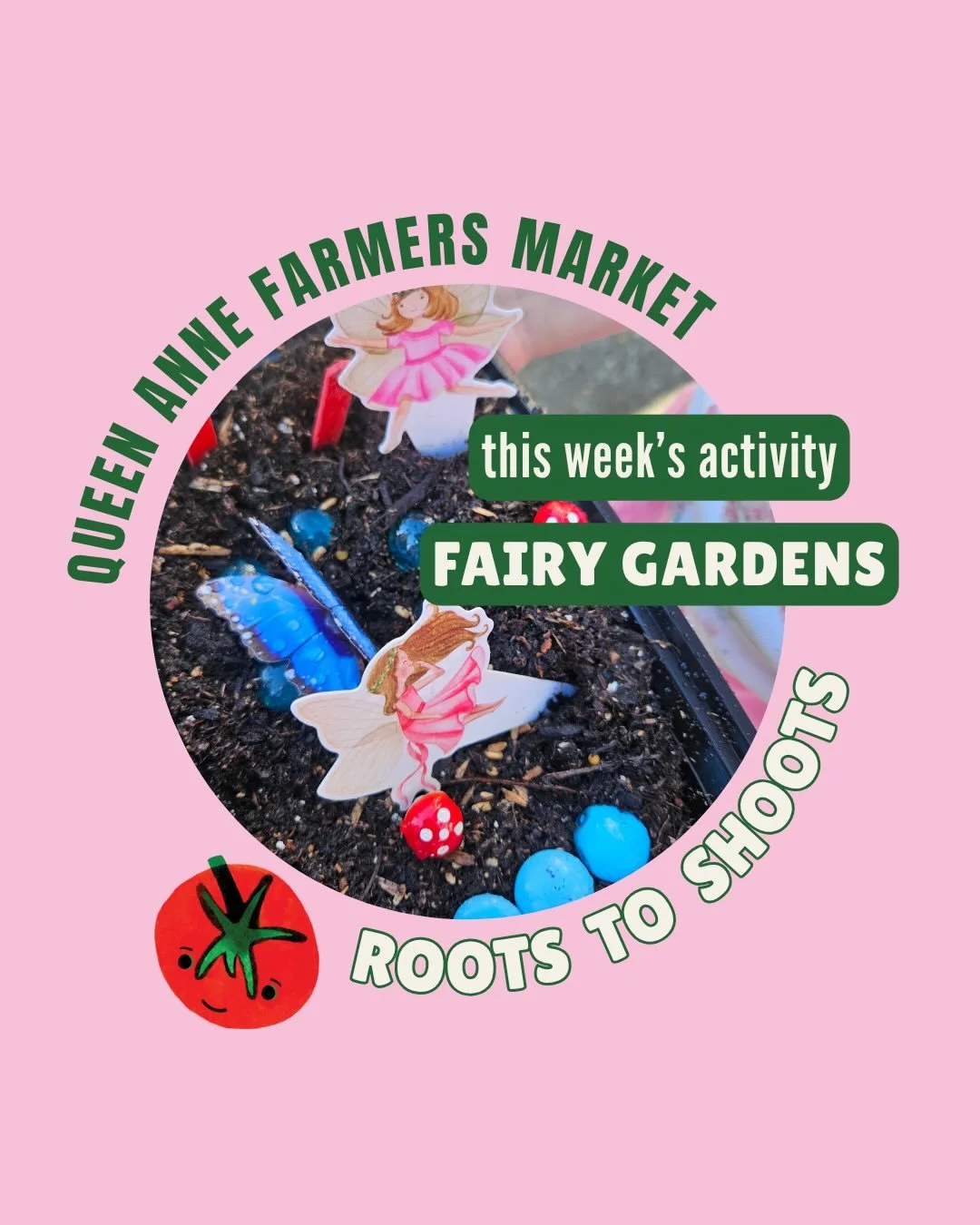 🫜ROOTS TO SHOOTS is back in 2026 thanks to Brighton Jones!

Our weekly kids program returns to QAFM each Thursday market day from 4:00-6:30pm!  Kids ages 3&ndash;12 can discover new fruits and veggies with our Two-Bite Challenge, learn where their f