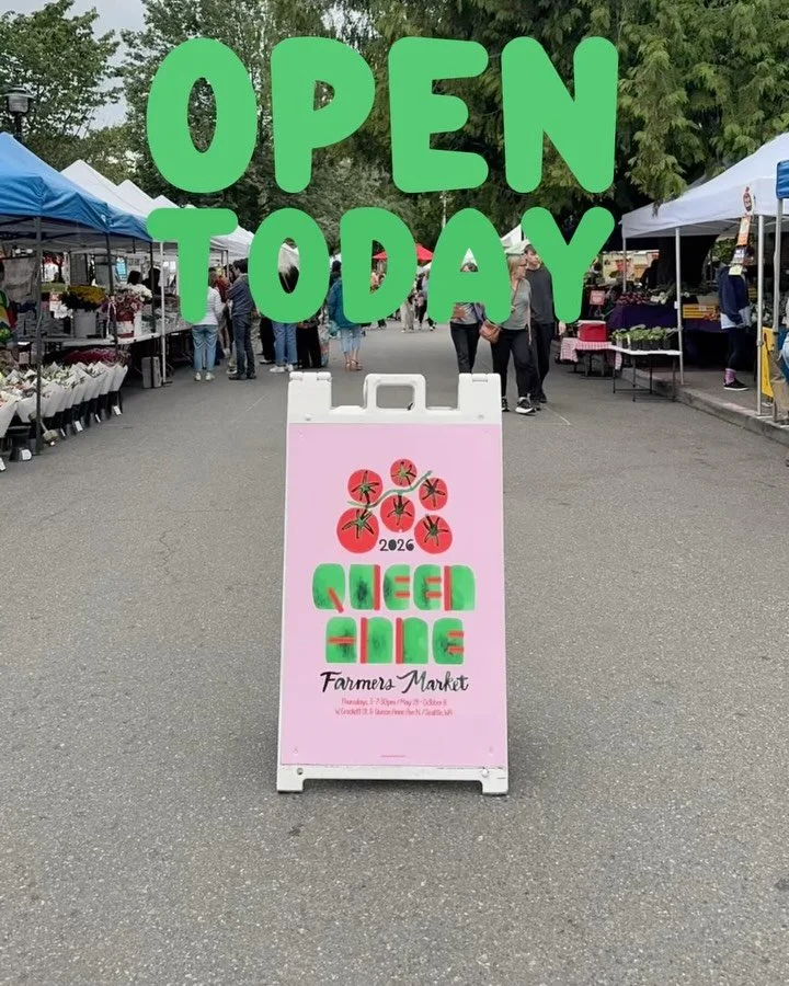 YES, we our open today, August 6, with normal operating hours of 3:00-7:30pm! 

As an essential part of our local food system, QAFM makes every effort to stay open during conditions as these, knowing the need for access to fresh food doesn't stop.  W