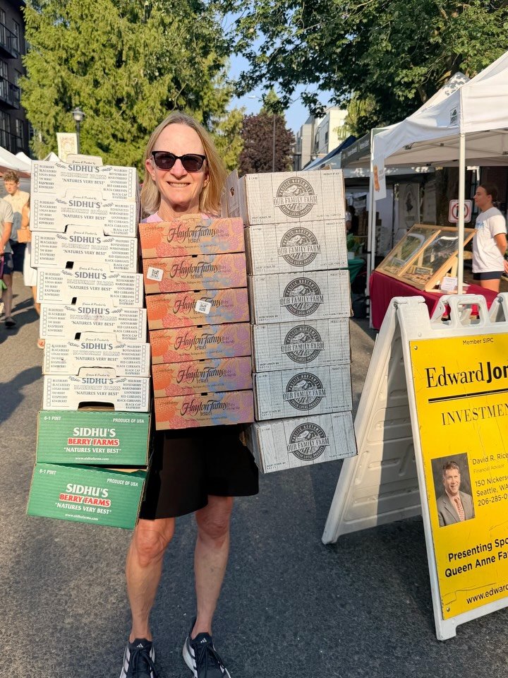 Welcome September! These weeks bridging summer and fall mean an opportunity to stock up on your favorite berries in your freezer for all your year-round baking, smoothie and oatmeal needs!  With the help of our longtime QAFM supporter David Rice - Ed