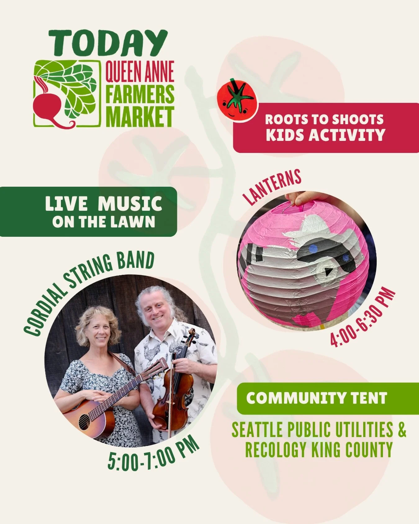 Today's kids programming includes a highlight of the year - lantern making!  This seasonal activity coincides with Saturday's annual Luminata celebration of the autumnal equinox by @fremontartscouncil at Green Lake.  And as always, FREE!  Bring the j