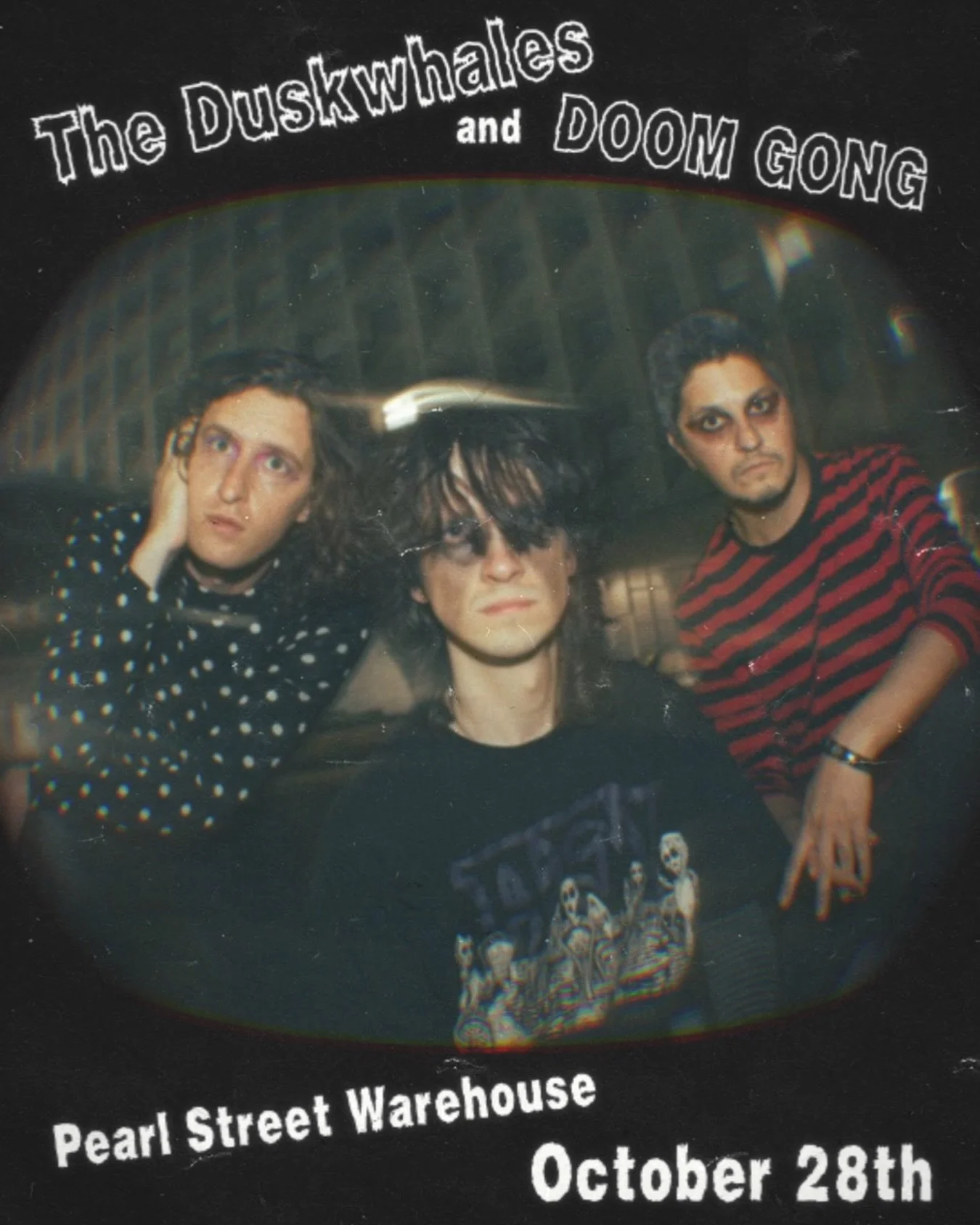 Close enough to be a Halloween show? Sure, why not. Come in costume! 👺 October 28th w/ @doomgong at @pearlstreet.dc 

🎟️ link in bio

📸 by @ausnapz 

#doomgong #dcmusic #psychedelic #darkwave #halloween