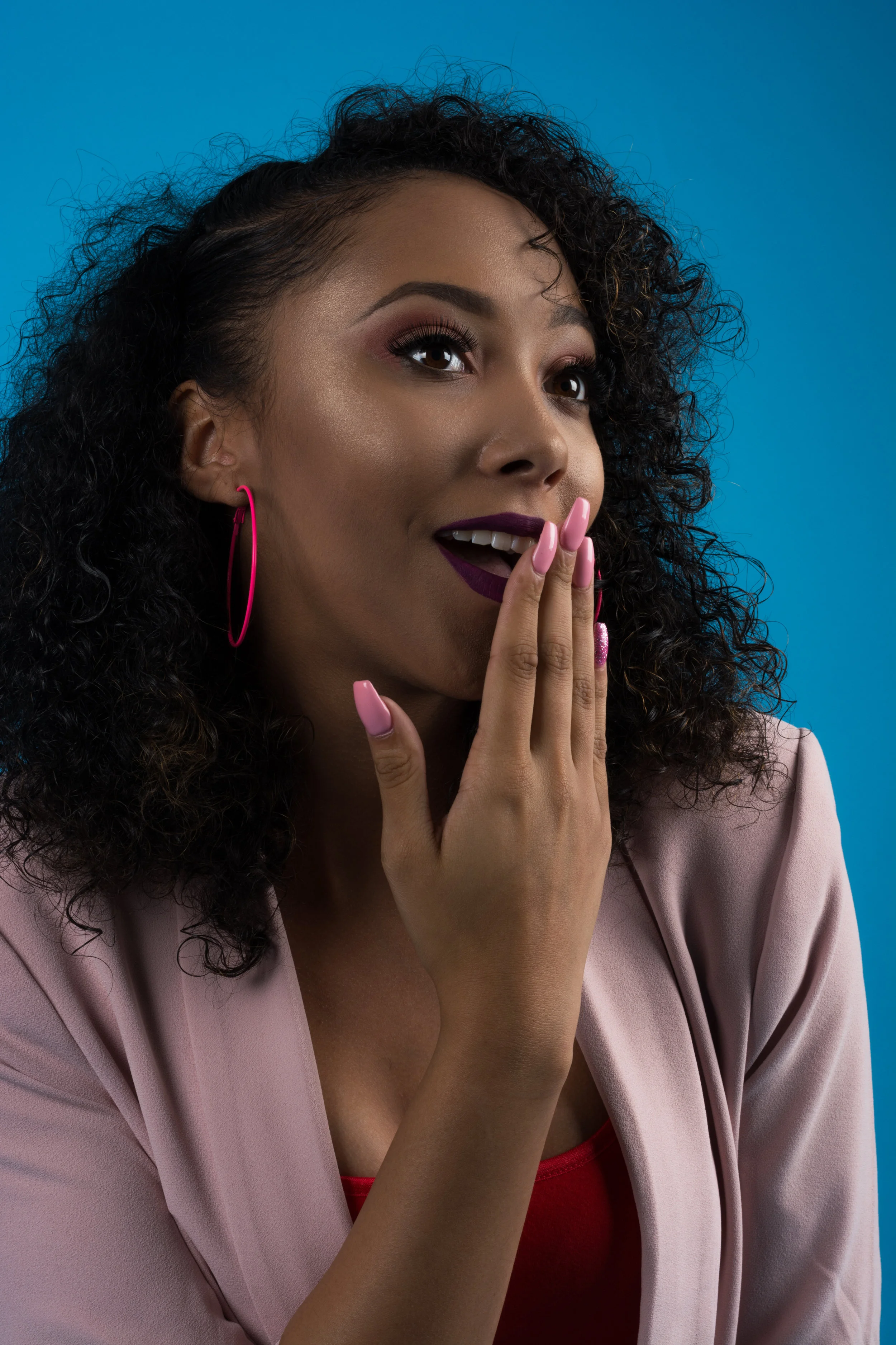 Portrait of Model in Studio, Vacaville, CA