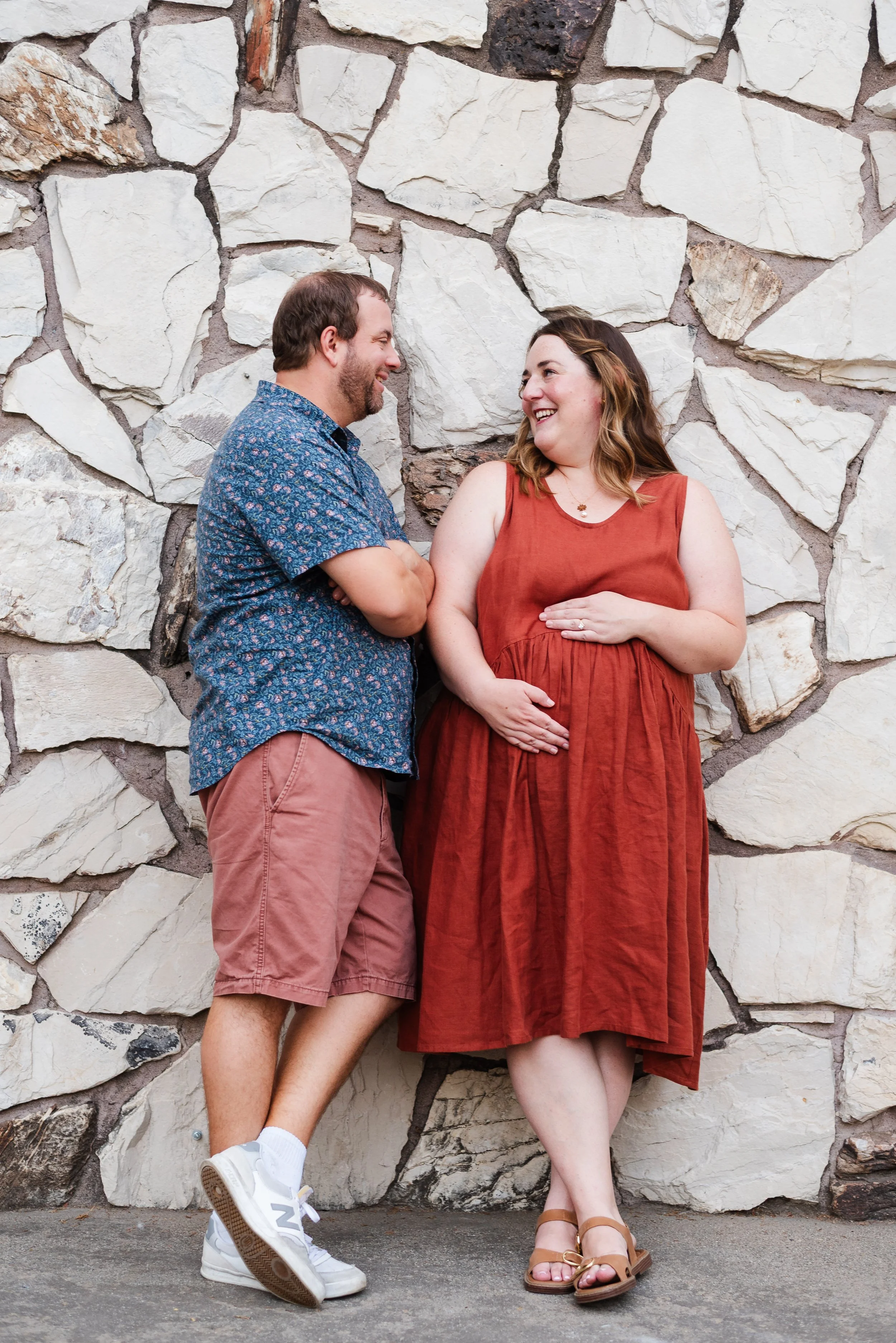 Maternity Couple Portrait in Land Park, Sacramento, CA