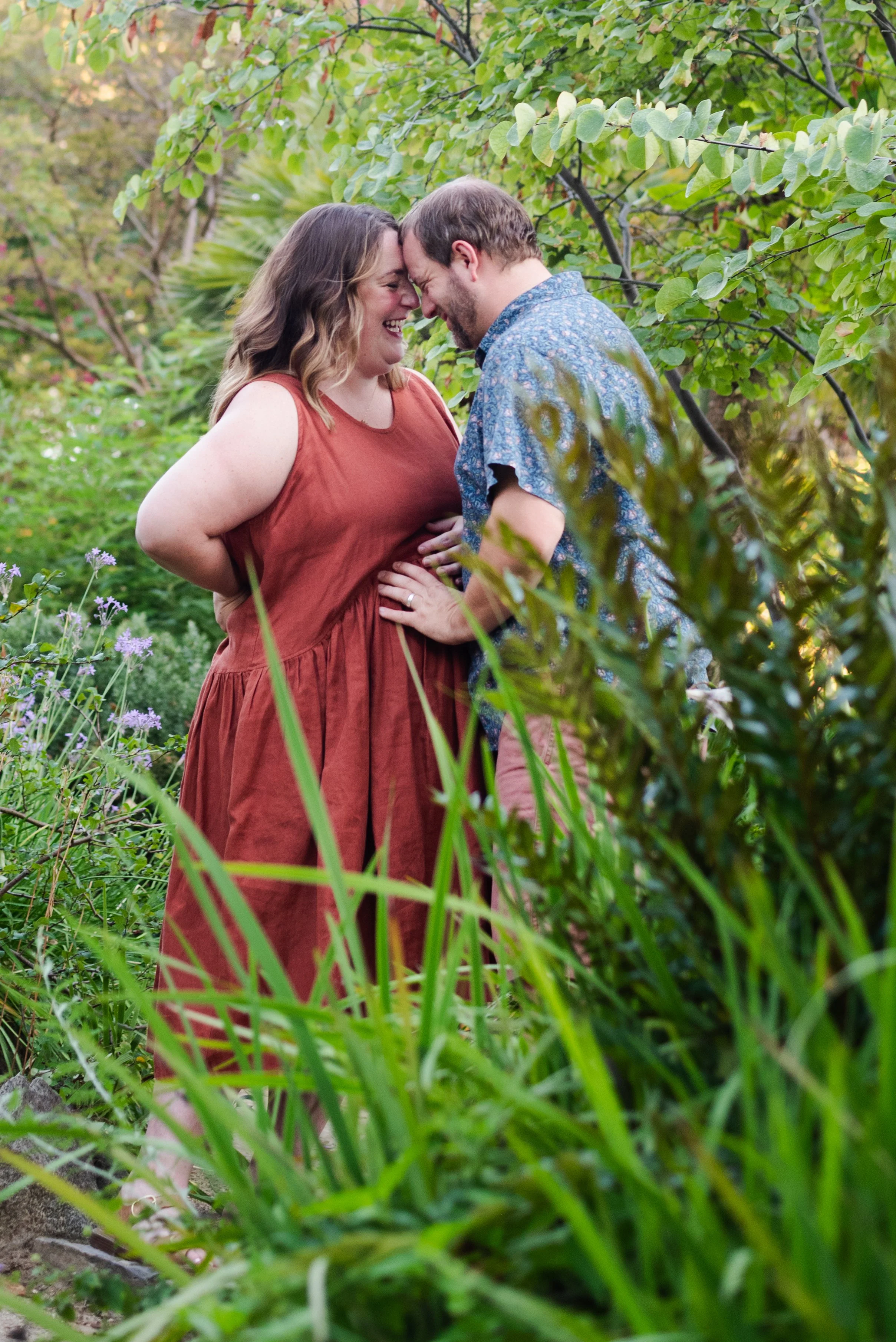 Sunset Maternity Portrait, Land Park, Sacramento, CA