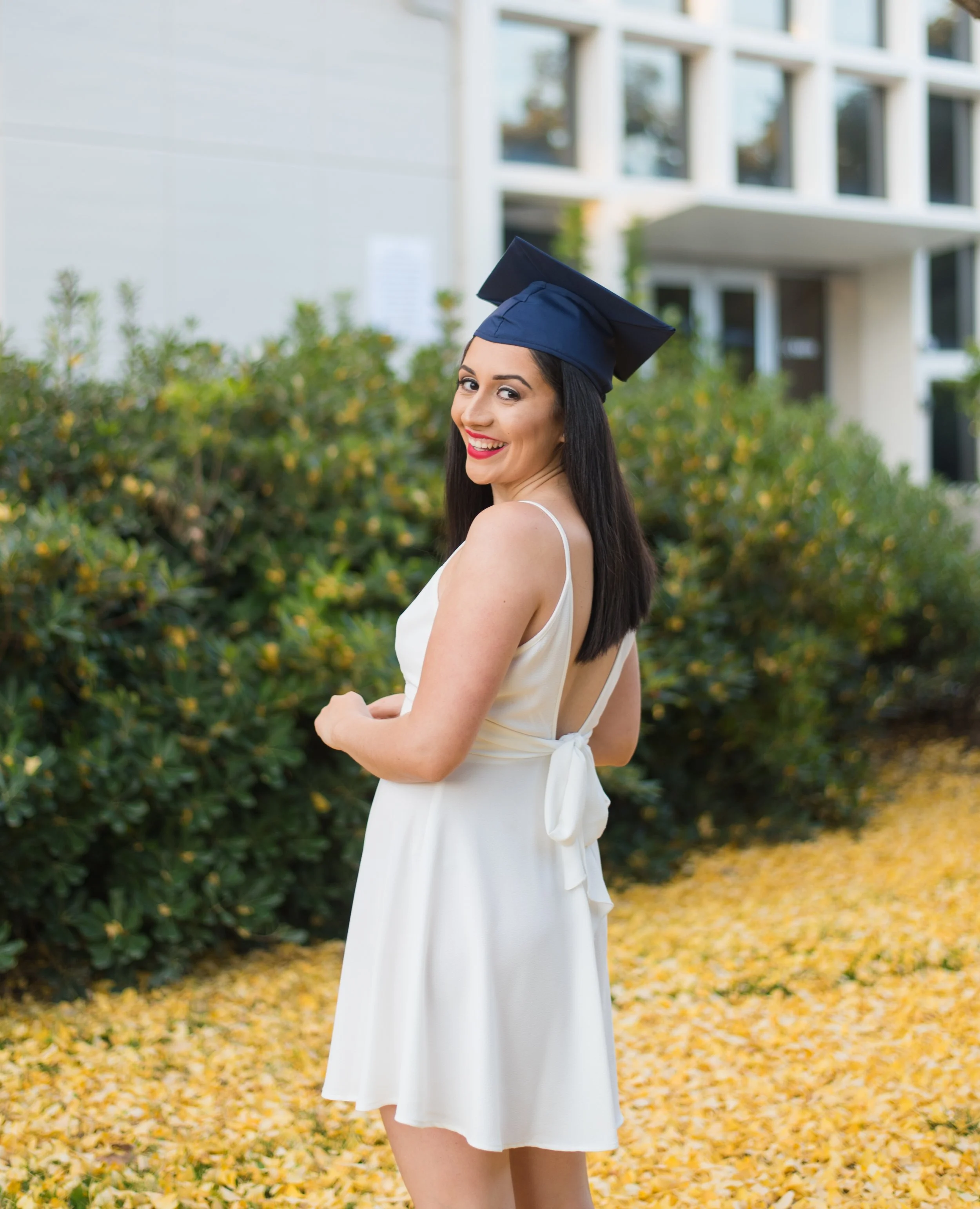 UC Davis Student in Fall, Davis, CA