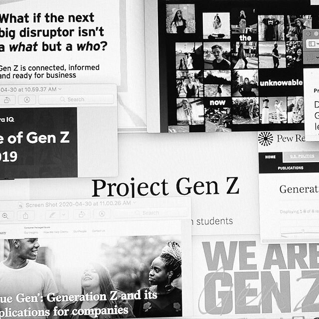 Wrapping up the week, currently researching about Generation Z (born between 1997-2012) and interviewed 12 Gen Z Teens across the US on how the pandemic has impacted their lives. Interesting find: according to @jason_dorsey COVIT-19 is going to be th