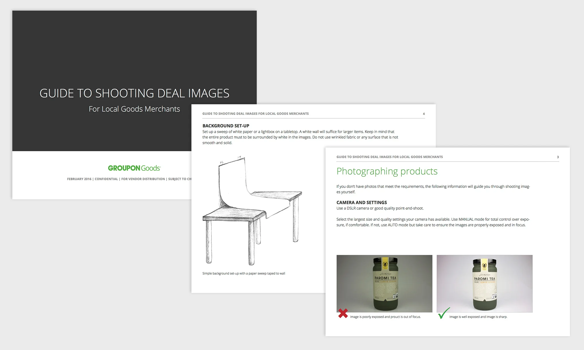 I identified Groupon's needs and the determined what information would be most helpful for merchants.