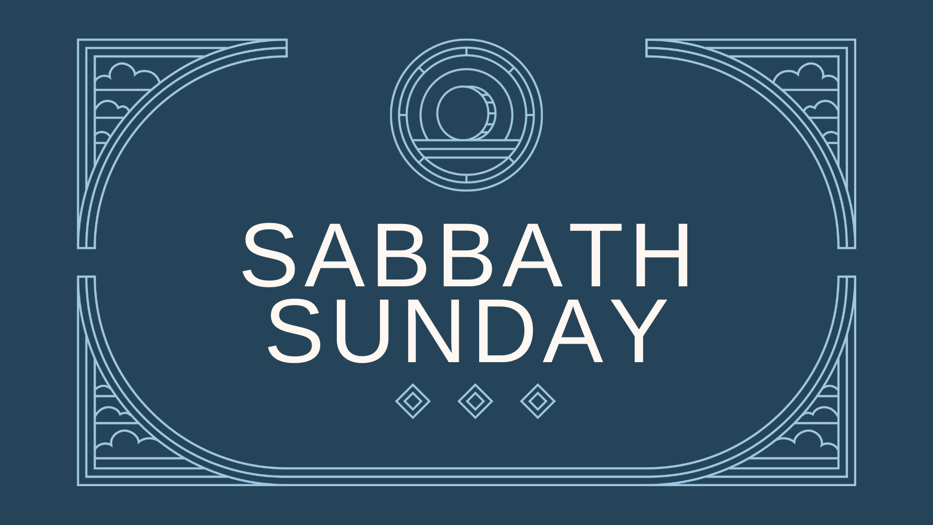 Sabbath Sunday
