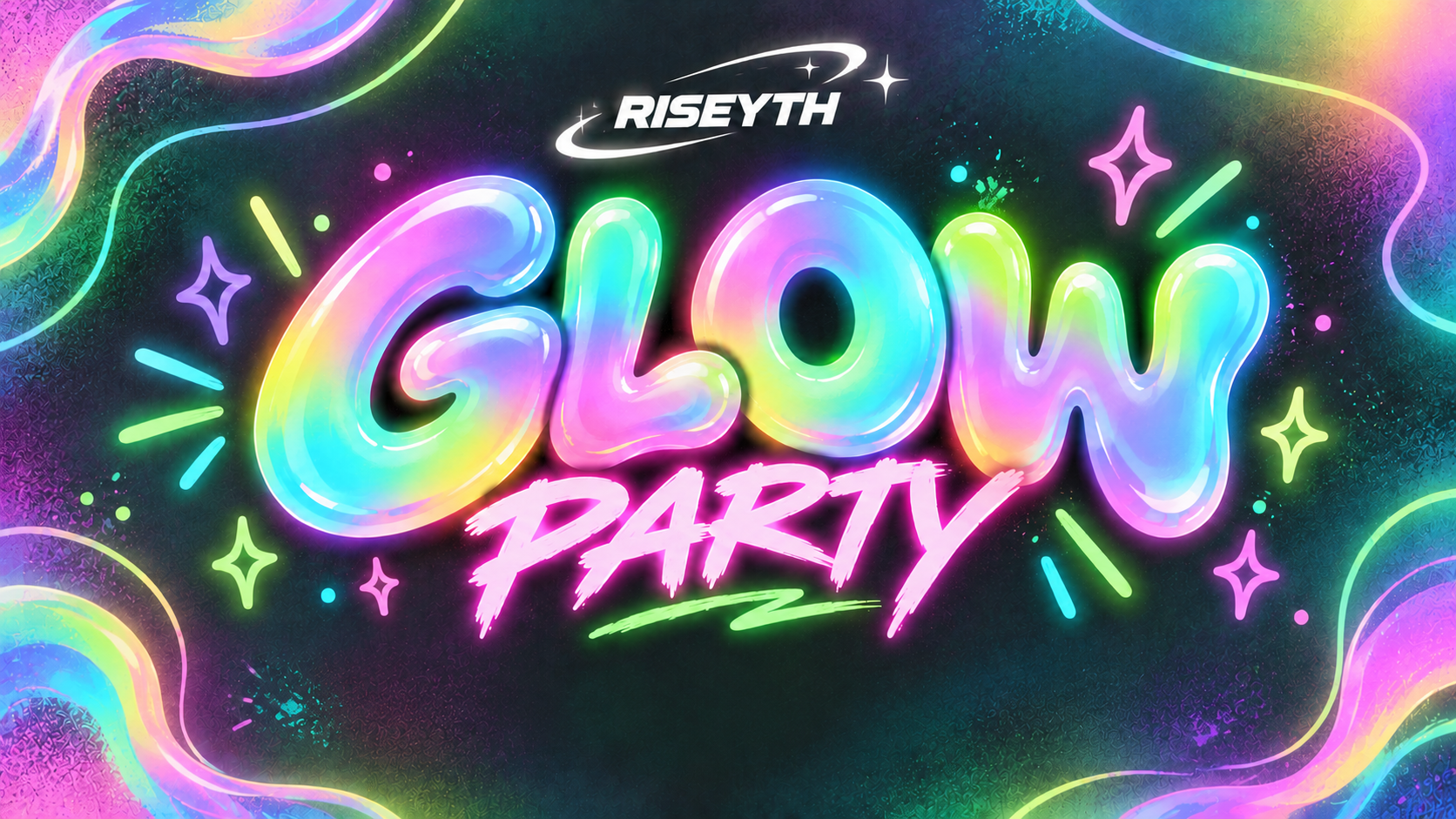 RISEYTH Glow Party
