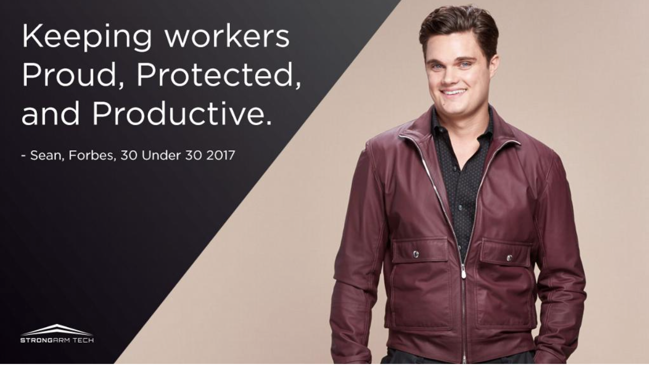 StrongArm Technologies CEO Named to Forbes 30 Under 30