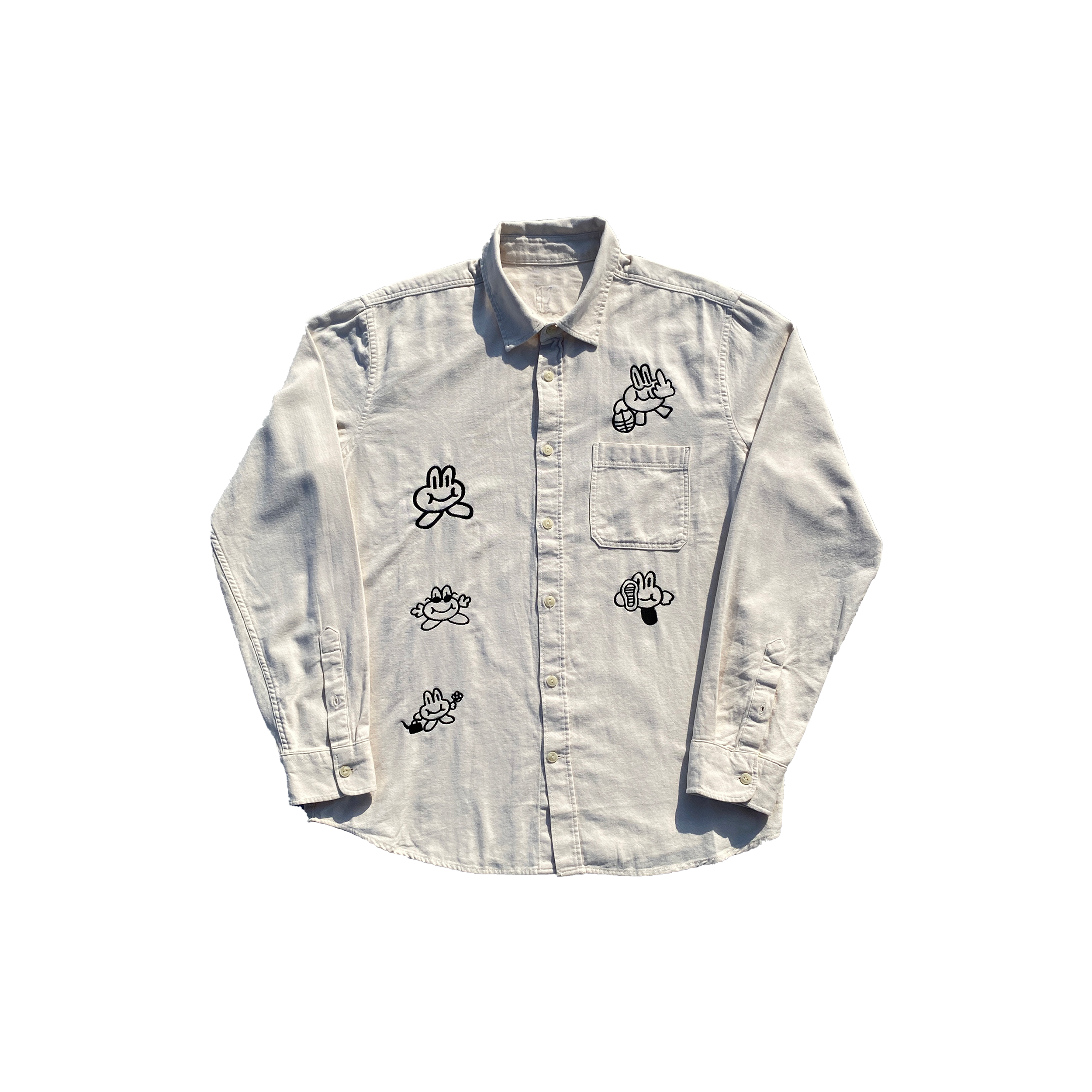 Frog Button Up