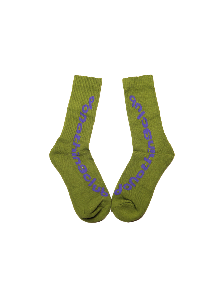 Green Arc Logo Socks