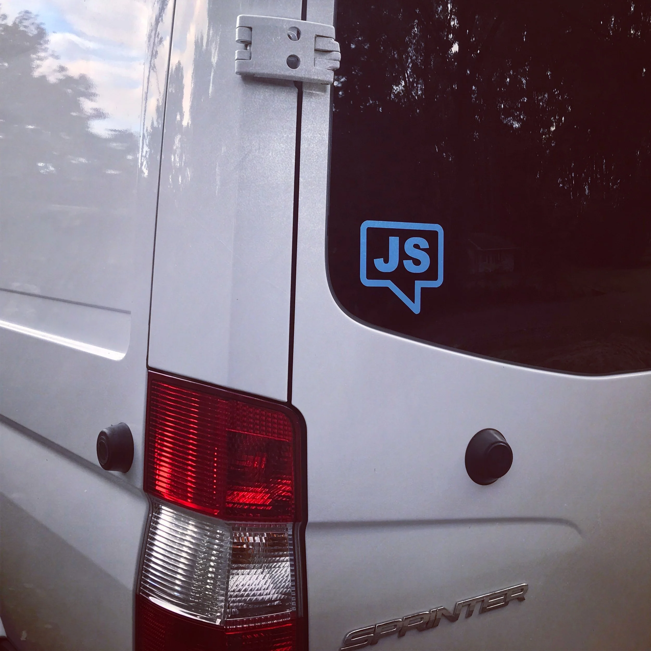 Follow My Dot Vinyl Sticker