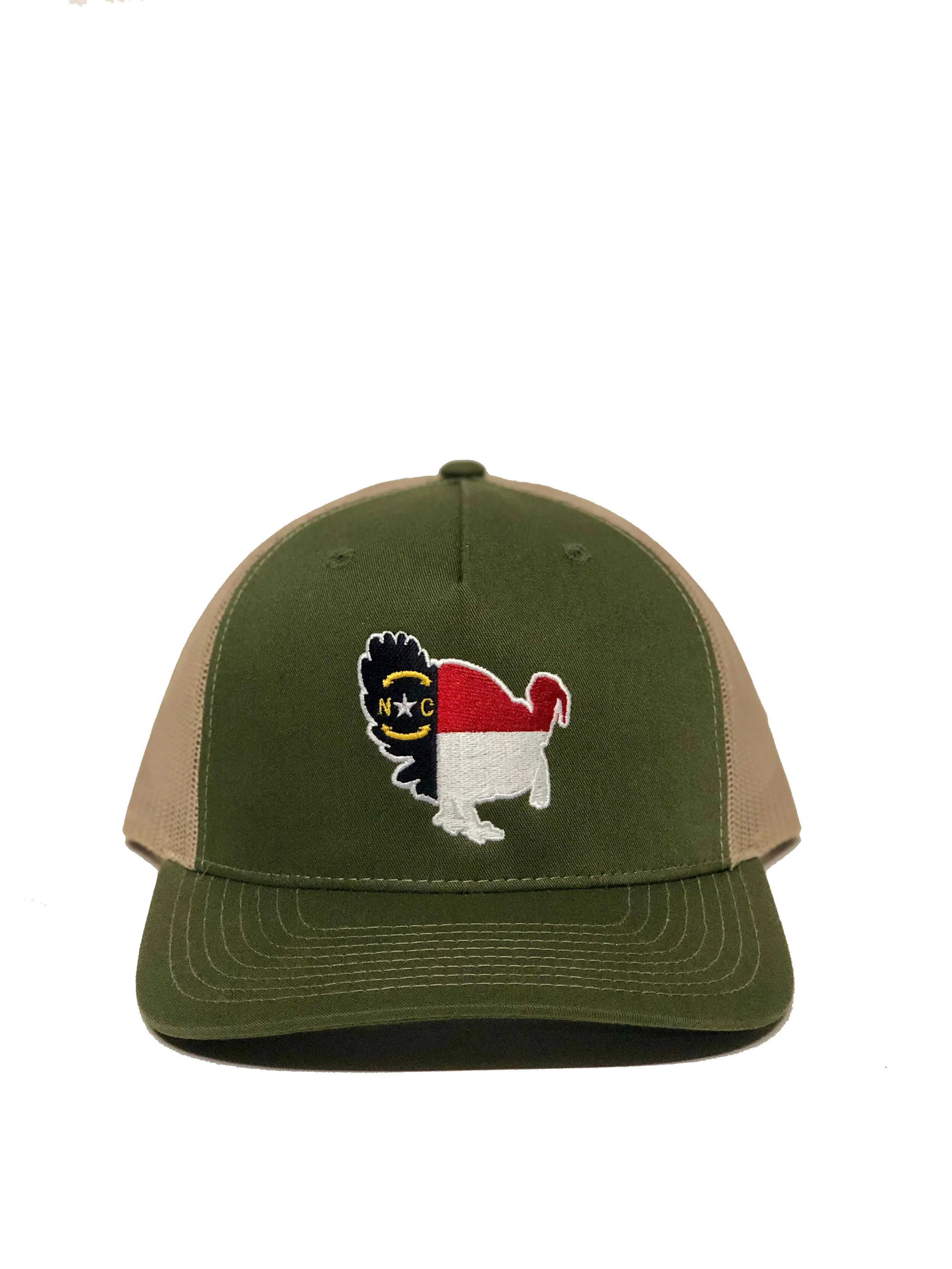 North Carolina Flag Turkey Trucker Hat 