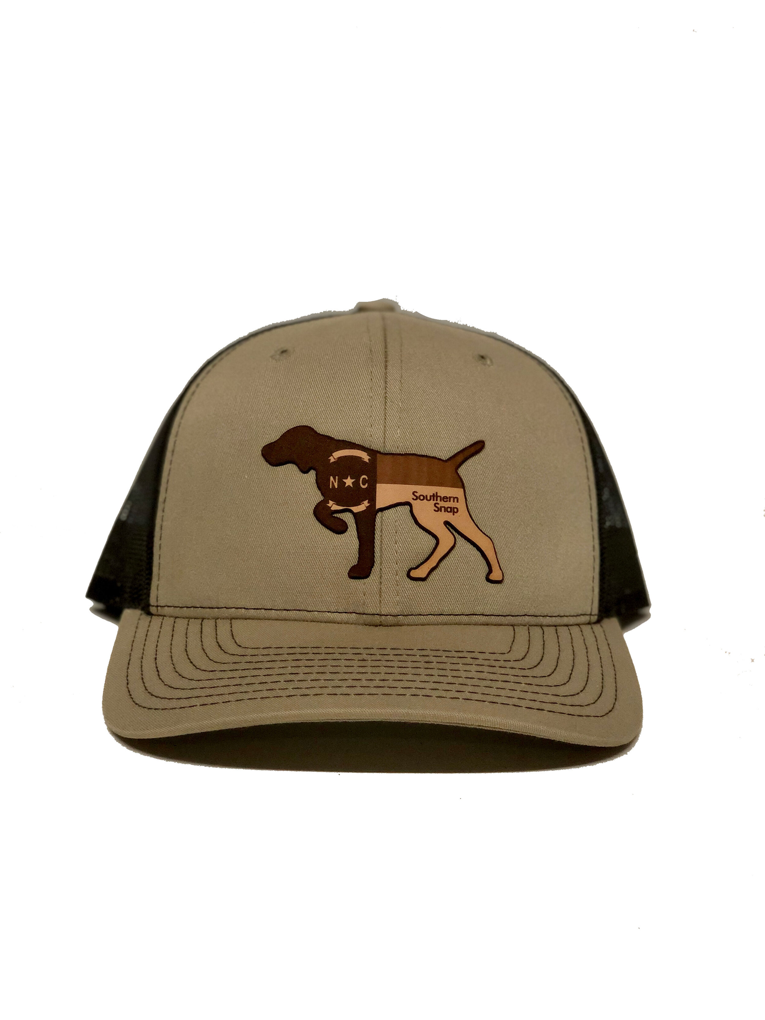 North Carolina Flag Leather Pointer 