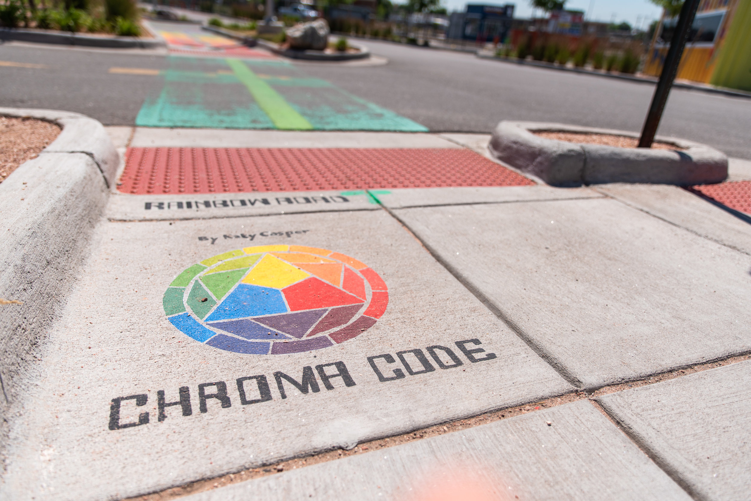 Rainbow Road Chroma Code