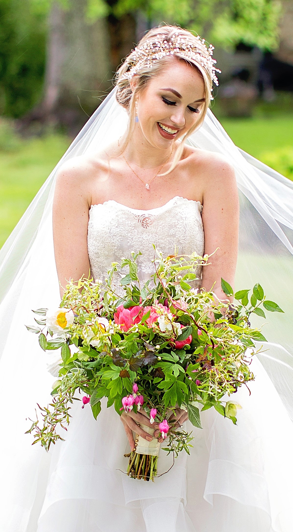 A Gorgeous Organic Bouquet