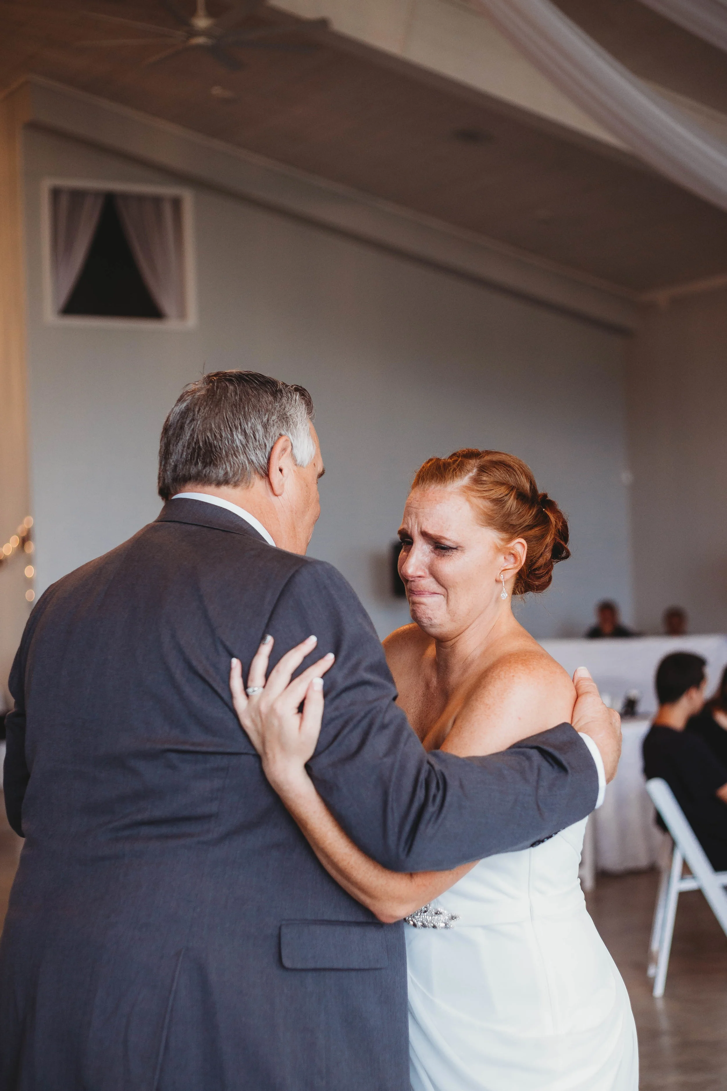 Katie's Dad passed away nearly two years before her wedding day. Katie, and much of the wedding party, was very emotional during the dad-daughter dance. I definitely teared up during this dance. Even without ever having met Katie's father, his presence was definitely felt that day. 