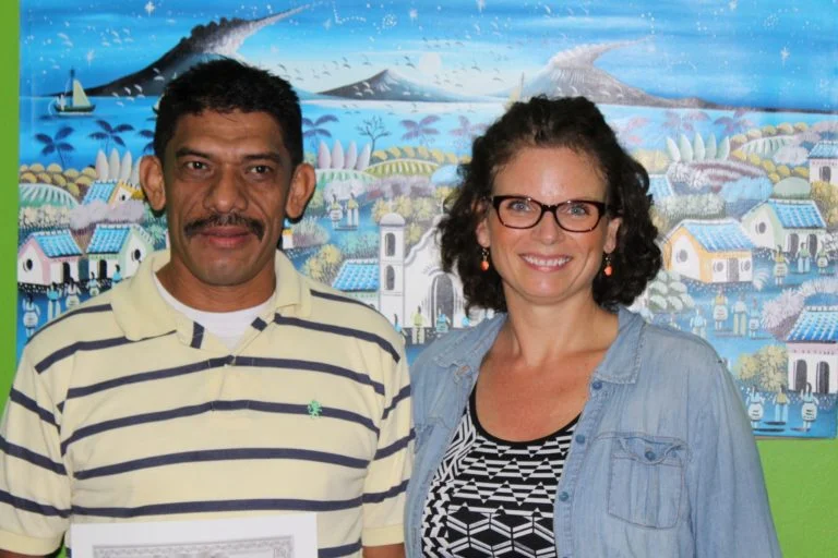 Guadalupe Fuentes, 46, resident of Sutiava – employed at Nicaragua Institute of Social Security