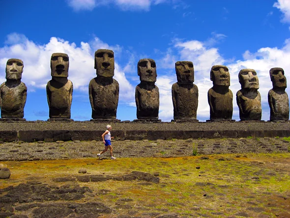 Easter Island Man and statues .jpg