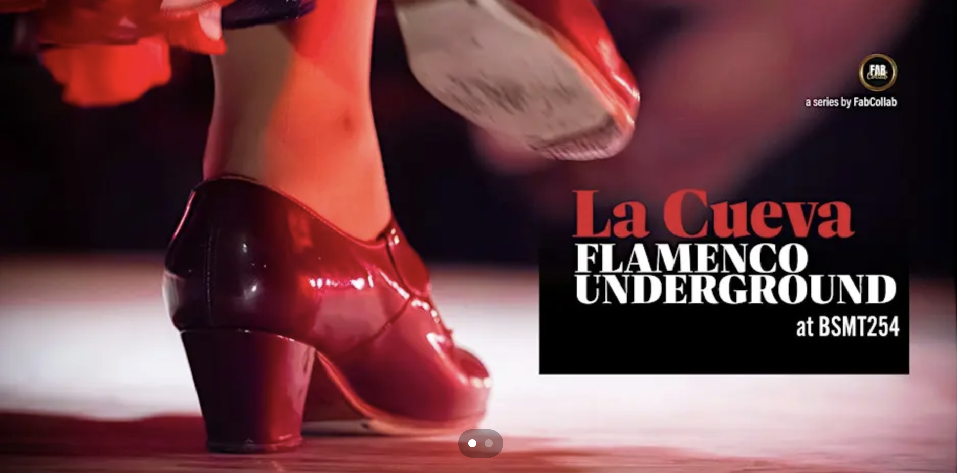 La Cueva - Flamenco Underground, May 3, 8pm. Monarch Tavern