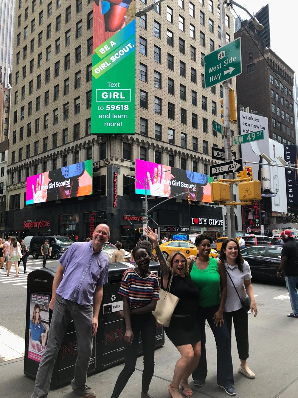 42nd Street and 7th Avenue Design