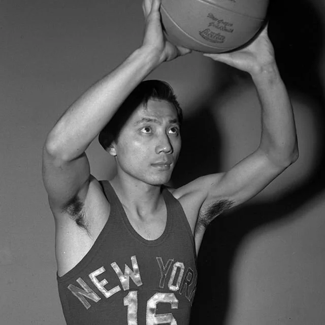 Wataru "Wat" Misaka was an American professional basketball player. A point guard of Japanese descent, he broke the color barrier in professional basketball by being the first non-white player and the first player of Asian descent to play i