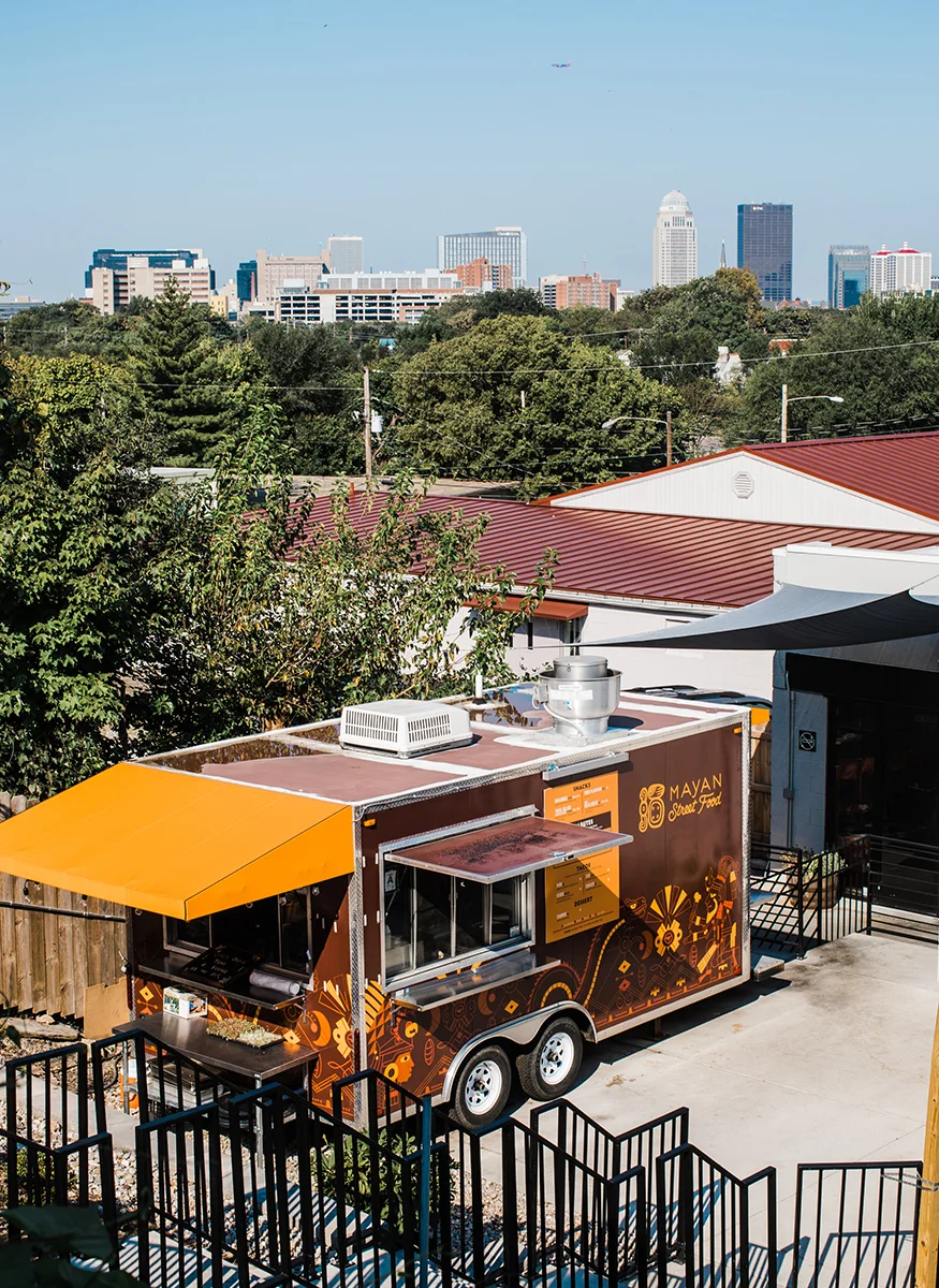Mayan Cafe Street Food at Gravely Brewing