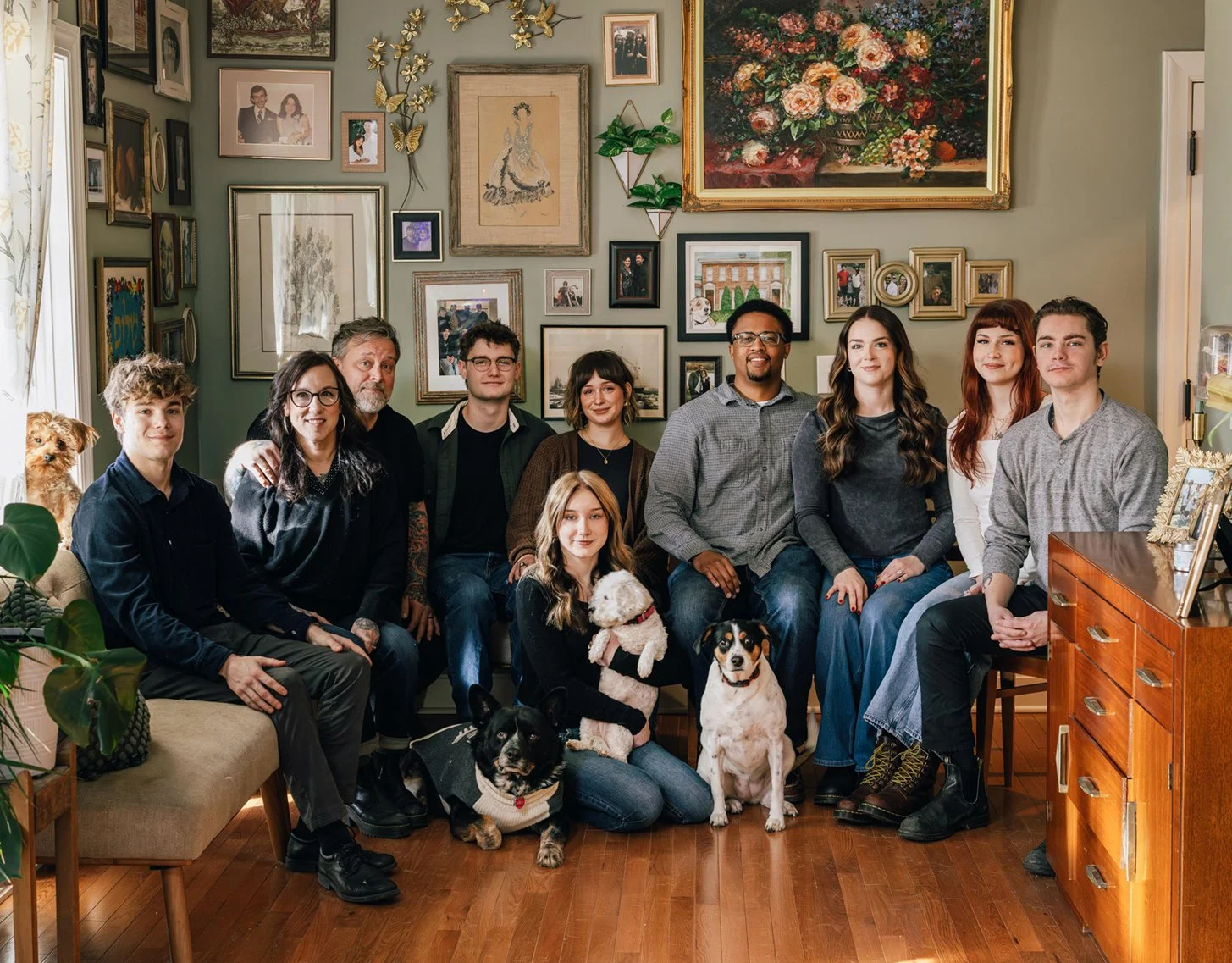  Family photos in private home in Louisville, KY  