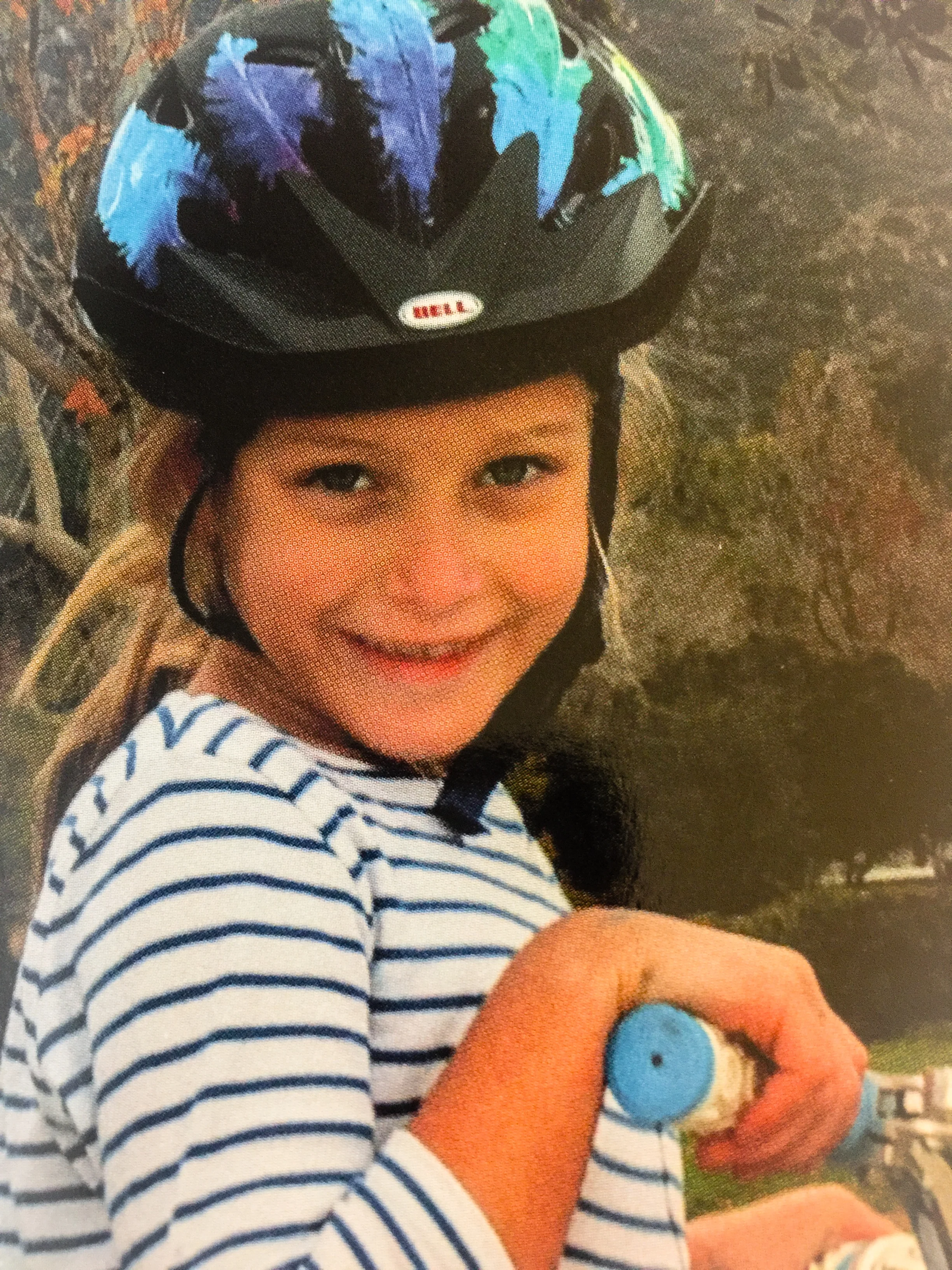 Two years into treatment and M learns to ride a bike.