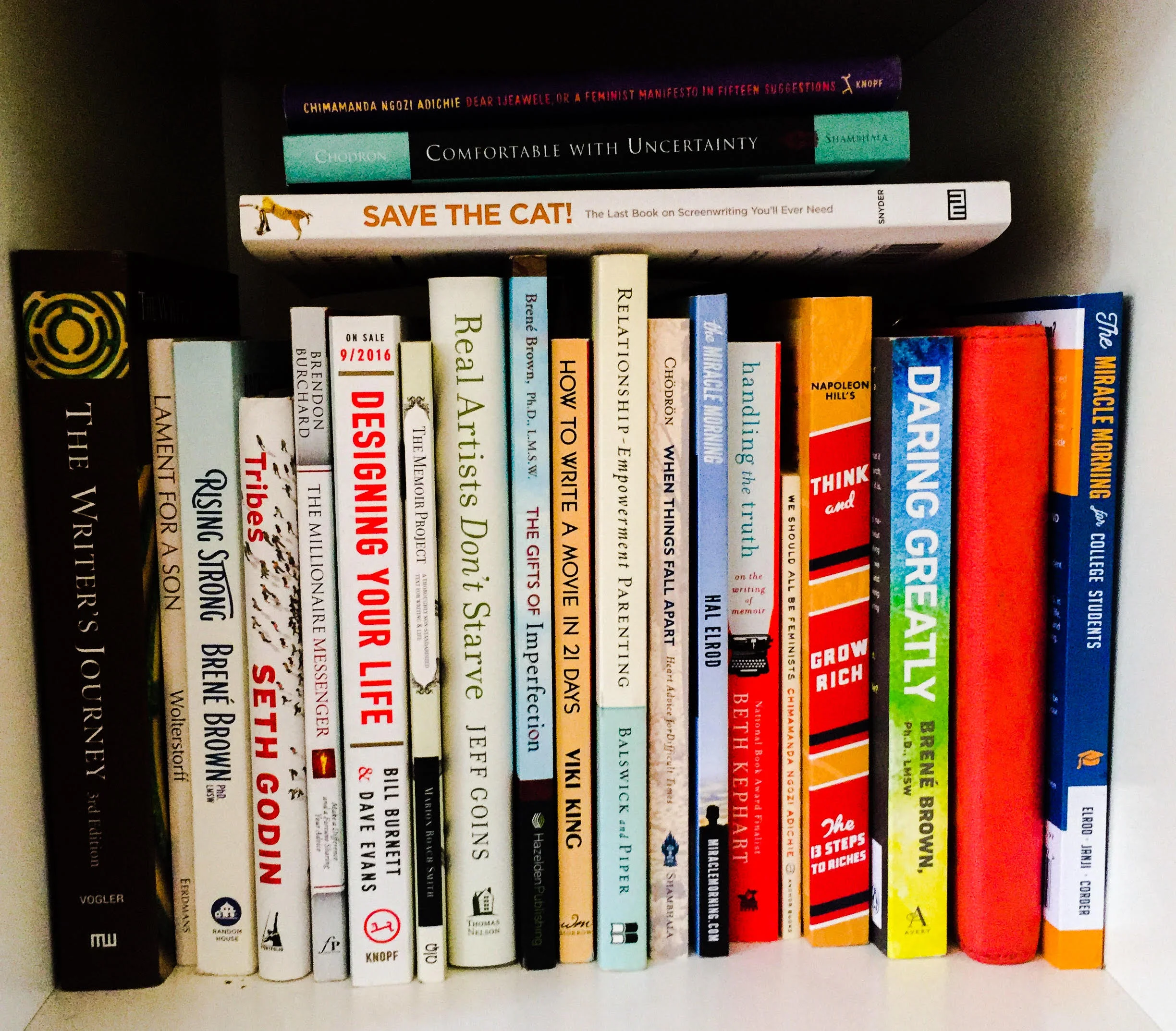 Here's what I've read since April.