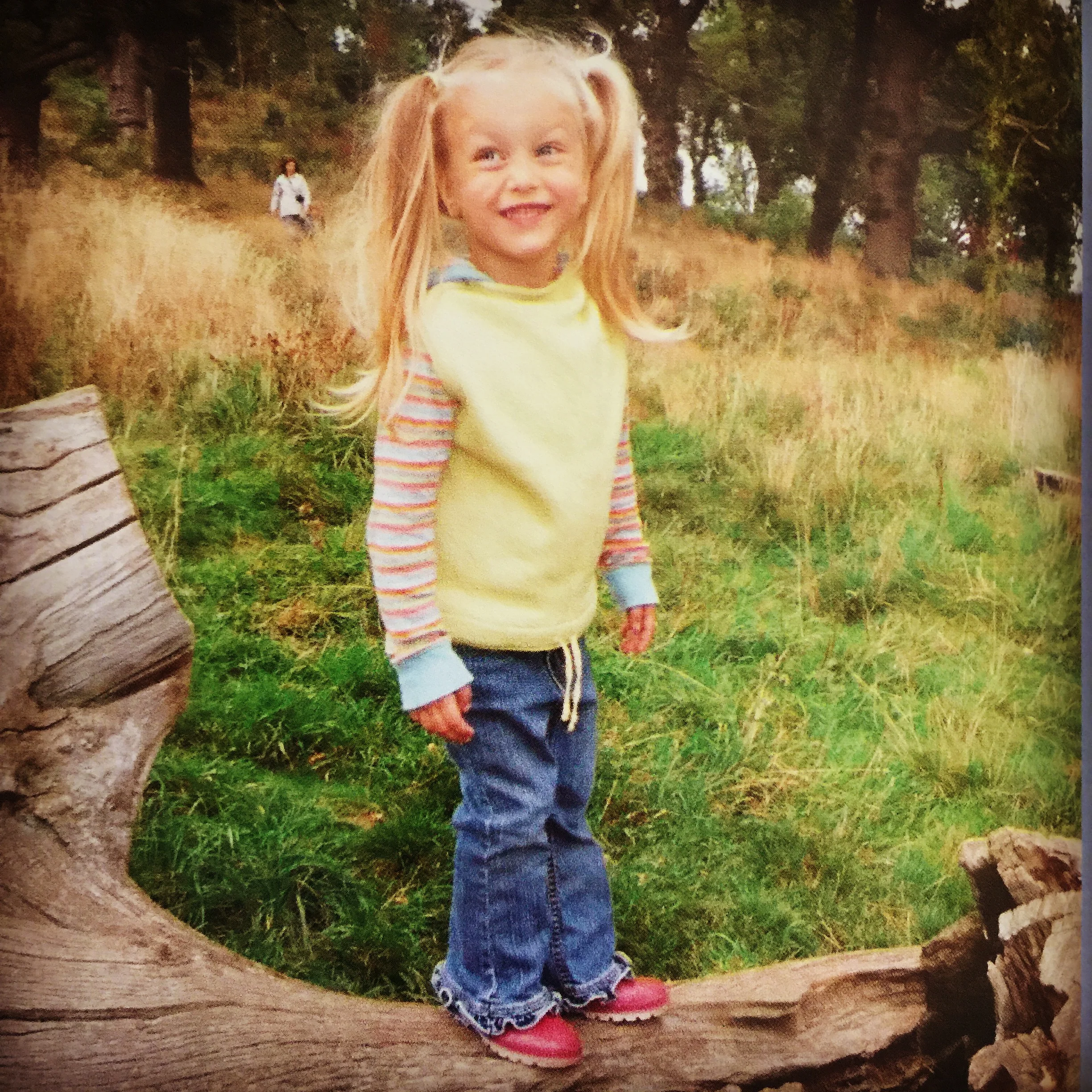 Mathilda, aged 3. Two months before the vaccine. 