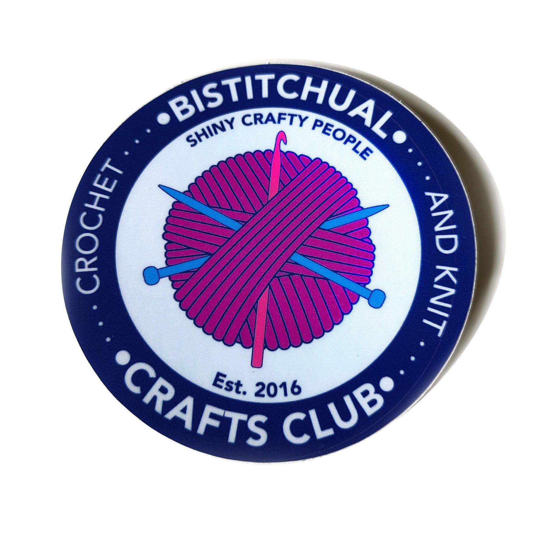 Bistitchual Crafts Club Super Sticker