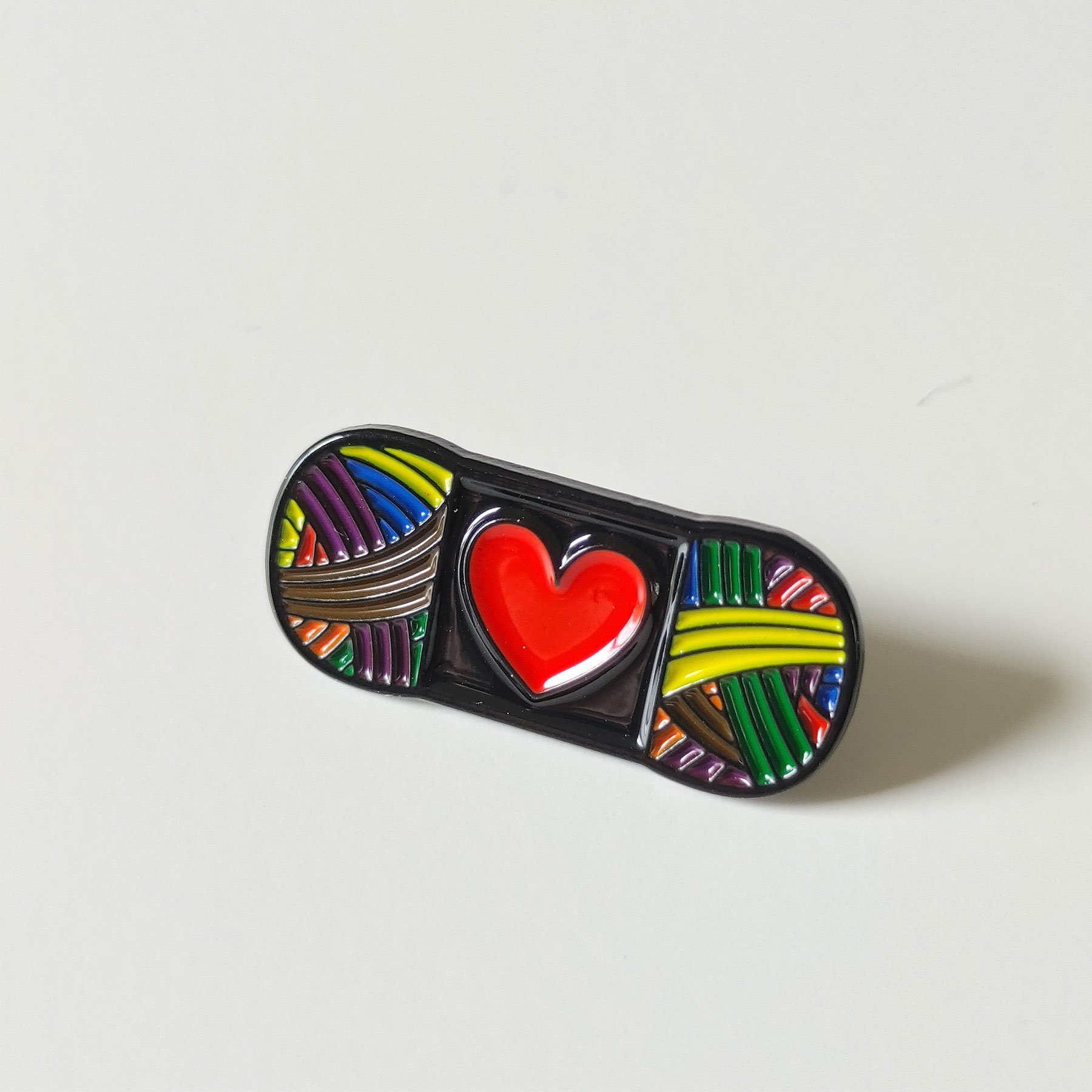 YarnLove - Inclusive Pride Skein Pin