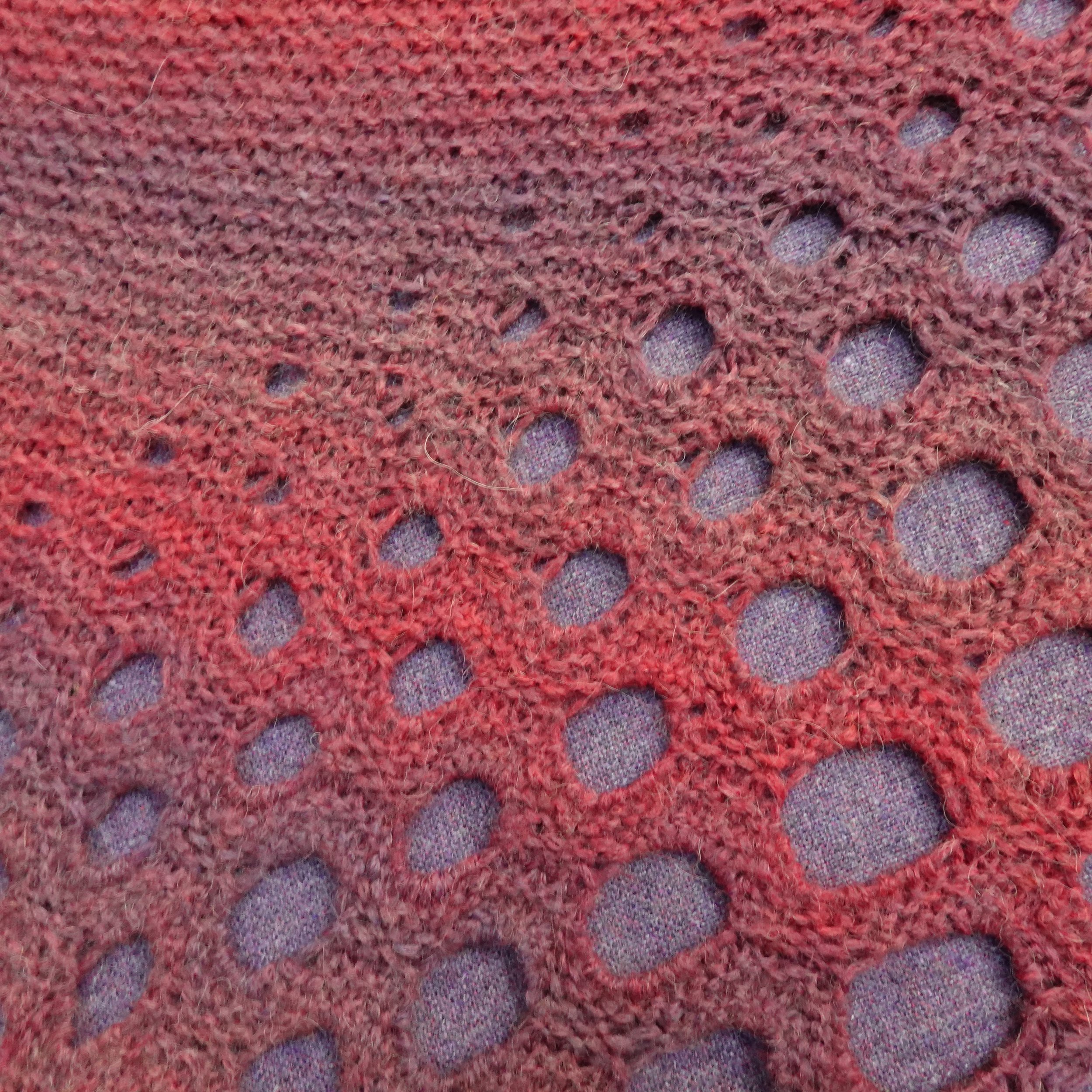 Trypophobia Shawl