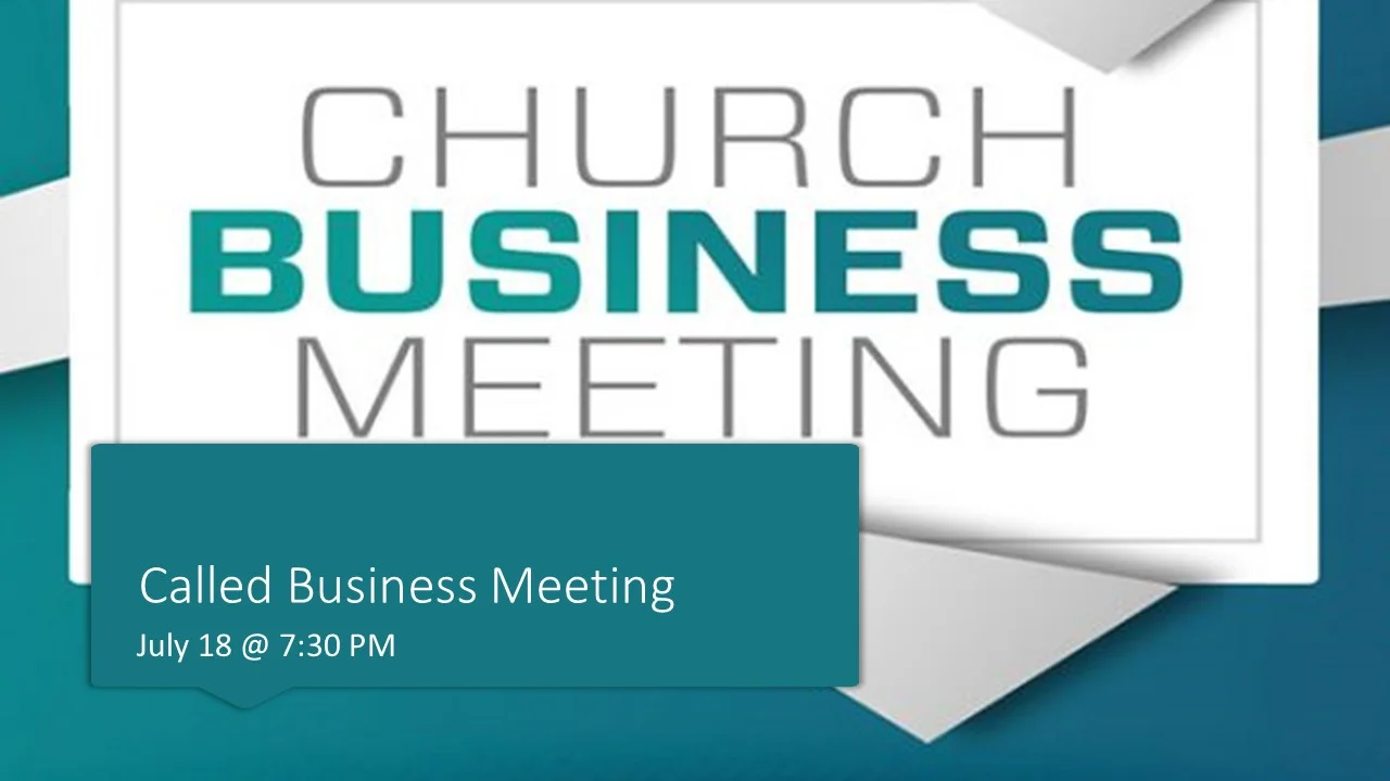 Called Business Meeting