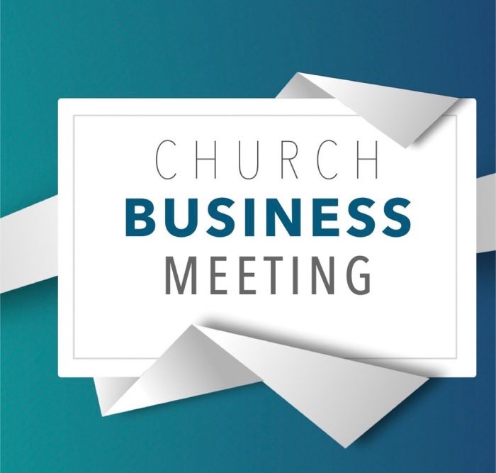 church business meeting clipart