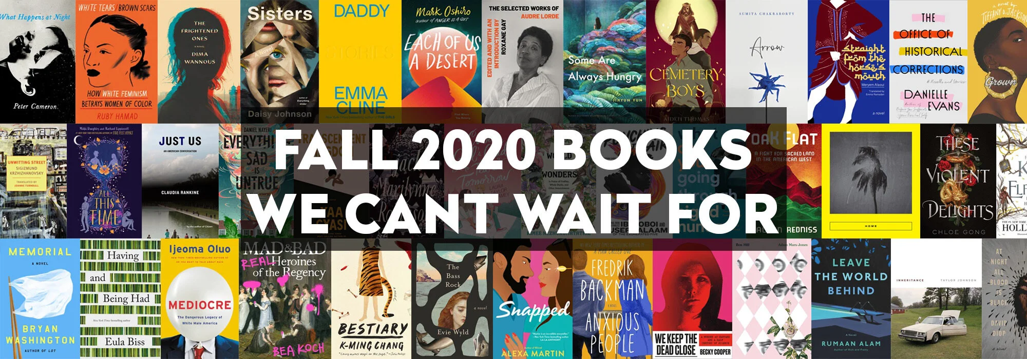 Recommended Reading: Fall Releases