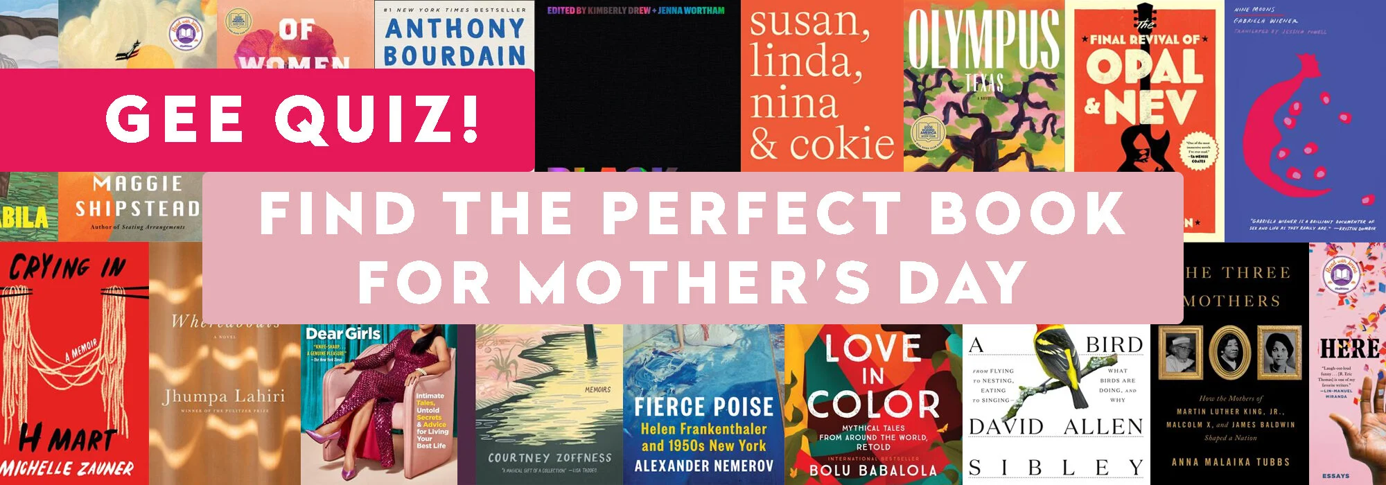 Gee Quiz!: Find the Perfect Book for Mothers Day