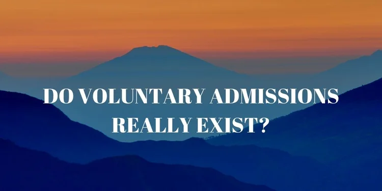 DO VOLUNTARY ADMISSIONS REALLY EXIST? — E. M. Curran Legal LLC
