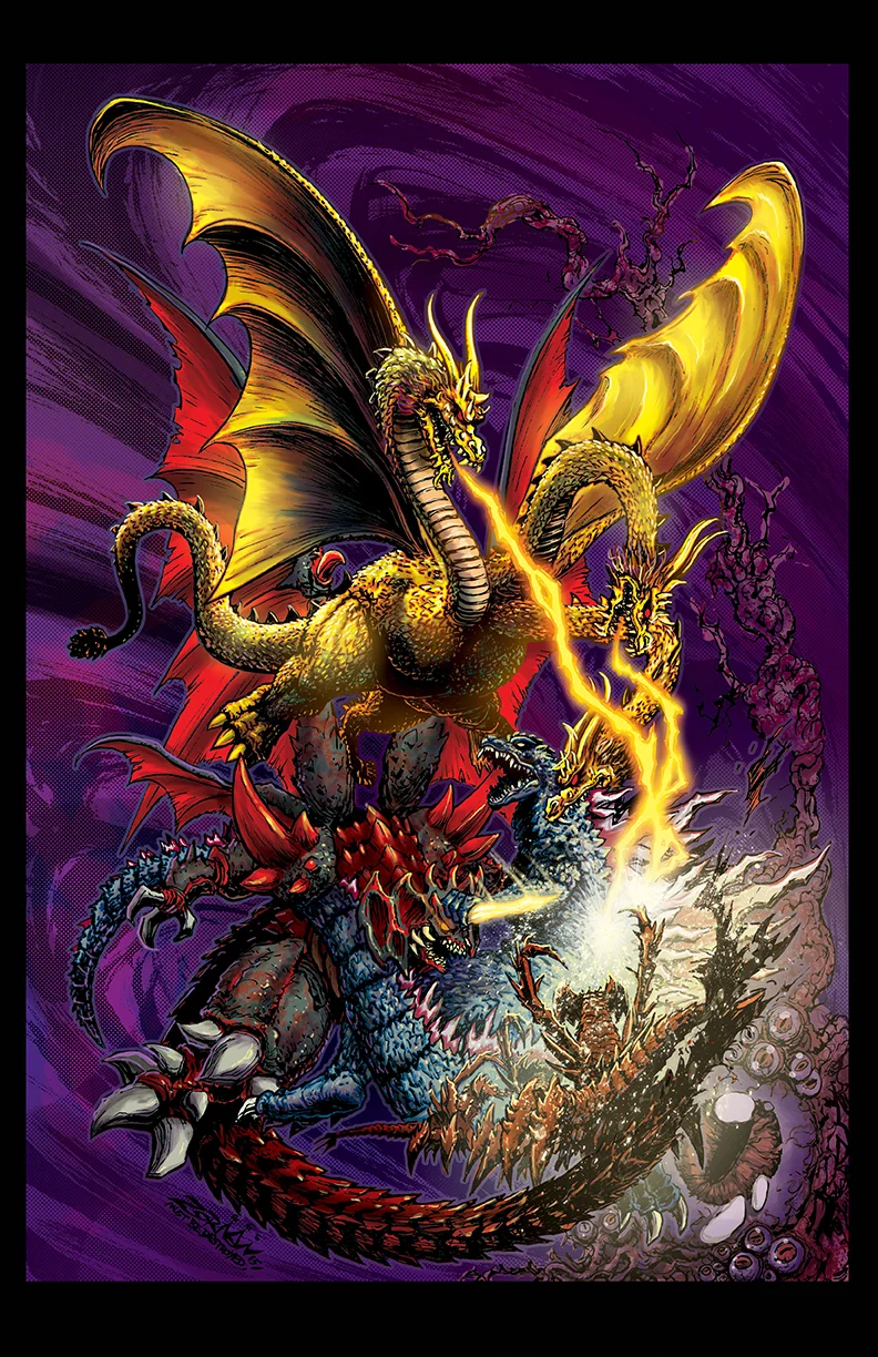 Godzilla — ZORNOW MUST BE DESTROYED